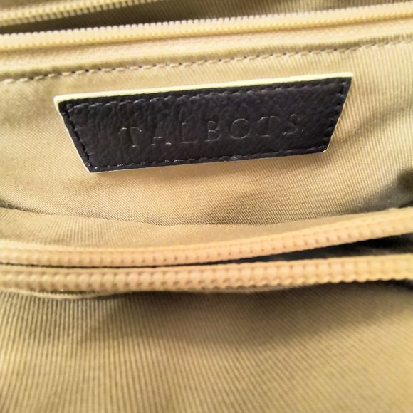 Talbots Navy Blue Leather Purse - Picture 7 of 8